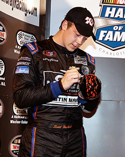 One autographed K&N Pro Series mini Bell replica helmet will be given away through K&N’s official Twitter feed