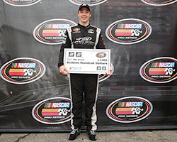 Scott Heckert qualified fastest in his #34 Project Life Chevrolet and earned himself the 21 Means 21 presented by Coors Brewing Company Pole Award