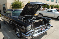 1956 Chevy Bel Air at the Show and Go Car Show