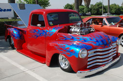 1950's Chevy truck at the Show and Go Car Show