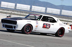 Come see the East Bay Muscle Cars Snowblind 1967 Chevy Camaro featured in the K&N Air Filters 2015 SEMA show booth, number 22561, or keep an eye out for it on an autocross track
