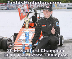Teddy Hodgdon's dream season included two separate track championships.