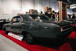 An air bag supesnion give this 1966 Chevelle a great stance worthy of 2012 SEMA recognition