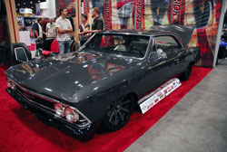 Tim King most certainly did a great job on this 1966 Chevelle displayed at the 2012 SEMA Show