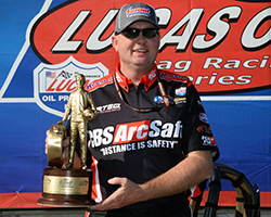 2015 marks the 10th consecutive season in which Phillip's earned at least one NHRA national event crown