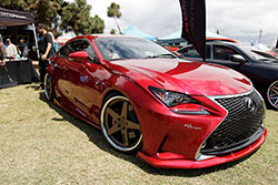 NIA Auto Design body kit on RCF All Toyotafest 2016 in Long Beach, CA