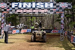 Kevin Trantham gets the win at the Cannonball GNCC race