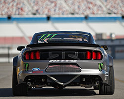 2016 Ford Mustang rear view