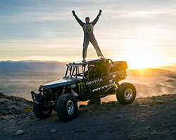 Vaughn Gittin Jr finished the King of the Hammers
