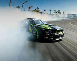 The 2014 Formula Drift championship was decided following Formula Drift Round 7 “Final Fight” at Irwindale Speedway in California with Vaughn Gittin Jr locking in third place overall