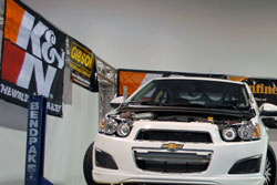 We like to use the best products available. K&N makes a great product so WCC's experience has always been very positive. WCC at the 2011 SEMA Show.
