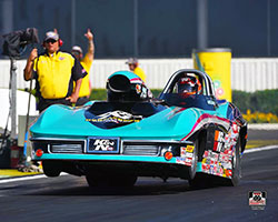 Steve Williams, K&N’s Chief Engineering Officer, pilots two cars in the NHRA Sportsman classes