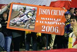 Jason Crump wins after 8 rounds with 170 points, Photo by Mike Patrick