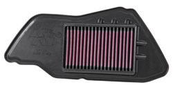 The YA-1209 replacement air filter is an easy-to-install performance upgrade for a 2009, 2010, 2011, 2012, 2013, 2014 2015 Yamaha YW125 Zuma 125 scooter