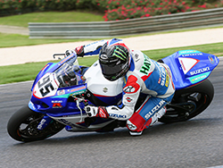 In race one Roger Hayden took second place aboard his K&N performance filters equipped Yoshimura Suzuki GSX-R1000