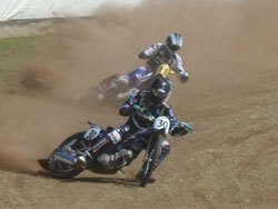 Adam Ellis, the 15-year-old, K&N sponsored Speedway racer sits in second place at the mid-point of the 2012 French Speedway Championship.