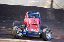 "This is my family owned 360 non-wing sprint I race when the other three teams don't want to go racing."