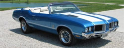 1971 Classic Oldsmobile Cutlass Convertible - Customized 442 Hurst Olds clone with a 455.
