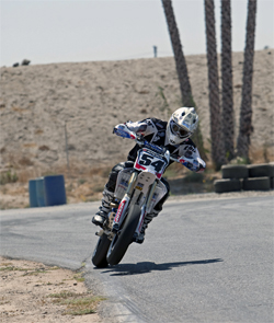 AMA Supermoto National Champion Darryl Atkins will ride in X-Games 15