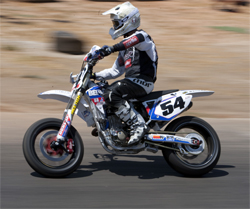 Darryl Atkins will compete against riders like Carey Hart, Mark Burkhart and Brandon Currie in the quest for Supermoto Gold