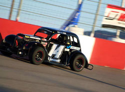 Austin Reed recently earned a checkered flag during his second career road course race.