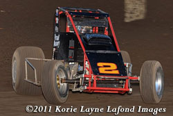 Racing with the JR Racing Team, Aystin Williams is competing in his fiorst season of the 410 class USCA/CRA Division.