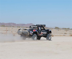 No 703 Torchmate Ranger entered a class in the Baja 1000 with 8 other trucks, only two trucks finished the loop race of 672 miles