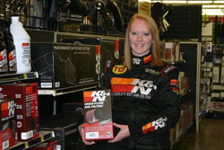 The Bell Family Race Team kicked off 2010 by making two appearances for K&N at Pep Boys Speed Shop grand openings.