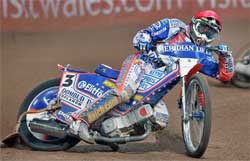 Jason Crump is now second place overall in the 2008 World Championship Grand Prix Standings