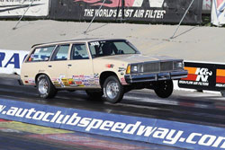 Big Mac Racing's Daniel McClelland got a big win and semi final finish at Auto Club Speedway in Fontana.
