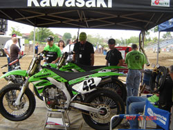Bill Werner plans to include a new flat track team in 2010 with Jay Springsteen