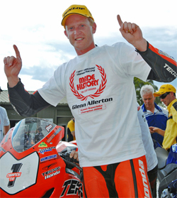 Australian Superbike Championship Rider Glenn Allerton