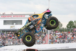 Ford Powered K&N Black Stallion Monster Truck. Photo by Dave Brown.
