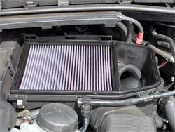 Air Filter Installed in BMW 535i, 335i and 335xi