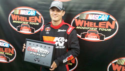 Whelen Modified Racer Bobby Santos trusts K&N products to get him into the winners circle