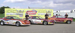 Zaskowski Motorsports is a family affair, Shane, Brad, and Bill (Left to Right)