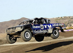 Chris Brandt, the 2009 LOORRS Driver of the Year qualified 1st in the Unlimited Buggy Class