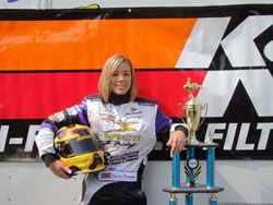 Jessica Brannam is 24 time National Kart Champion