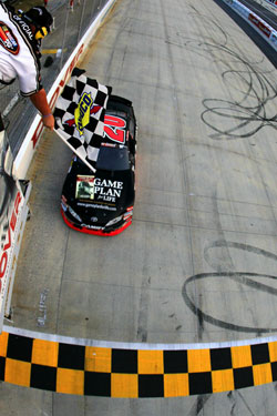 Brett Moffitt at NASCAR K&N Pro Series East race at Dover International Speedway