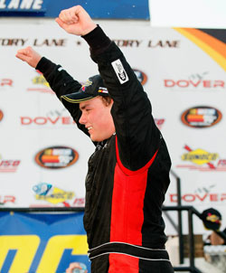 Brett Moffitt wins NASCAR K&N Pro Series East race at Dover International Speedway in Delaware