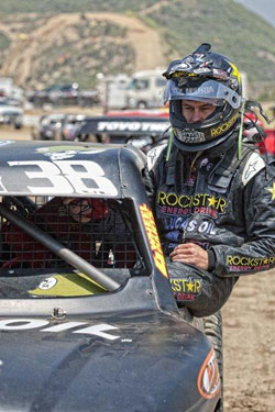The third place finish at Speedworld Off-Road was Deegan's second podium appearance in just four career races in the Pro-2 class.