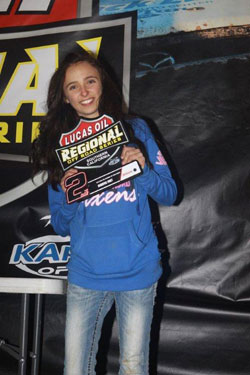 Brooke Kawell kicked off 2013 by winning the LORORS event at Glen Helen.
