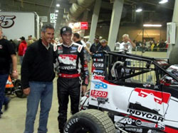Bryan Clauson and his team are looking forward to an exciting 2012 season, as they will be competing in both USAC and Indy races.