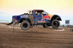 The Menzies Motorsports truck put their new wings to the test in the first round of the short track season.