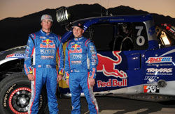 The K&N sponsored team of Bryce Menzies and Pete Mortensen led the 2011 Baja 500 from wire-to-wire.