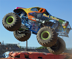 Black Stallion piloted by Michael Vaters on the Monster Jam Circuit