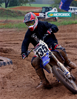 Three time Arenacross Champion Josh Demuth was one of the front runners at the Second Annual Buffalo Creek Shock Sox