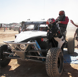 Third place finish for Jefferies Racing Built K&N Filters Class 1 Buggy in the Mint 400 desert off road race