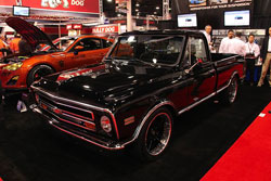 This 1968 Chevy C10 received a frame-off restoration for SEMA 2012