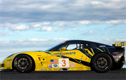 The strength of the Corvette is our mid corner speed and our ability to carry speed into the corners, said driver Johnny O'Connell, photo by GM Corp